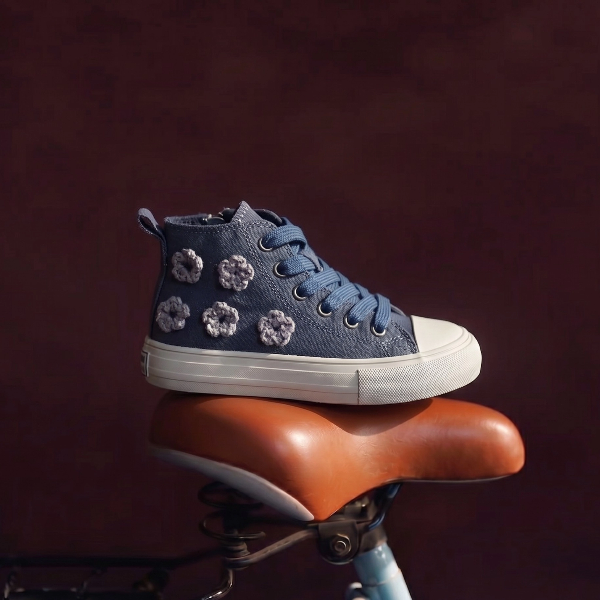 Denim High-Top Canvas